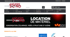 Desktop Screenshot of angers-sono.fr